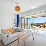 Lhorizon - Vue - Terrasse - Parking - Wifi アパート マントン