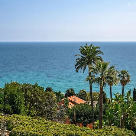 Lhorizon - Vue - Terrasse - Parking - Wifi Menton