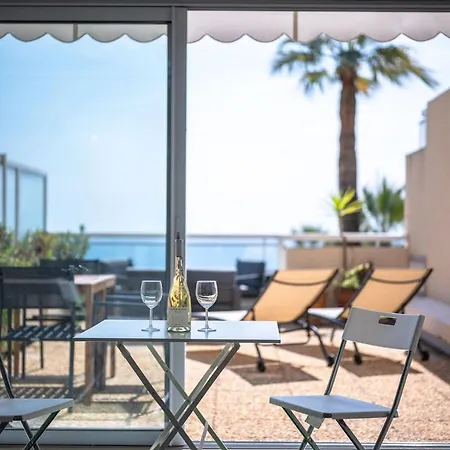 Lhorizon - Vue - Terrasse - Parking - Wifi مينتون
